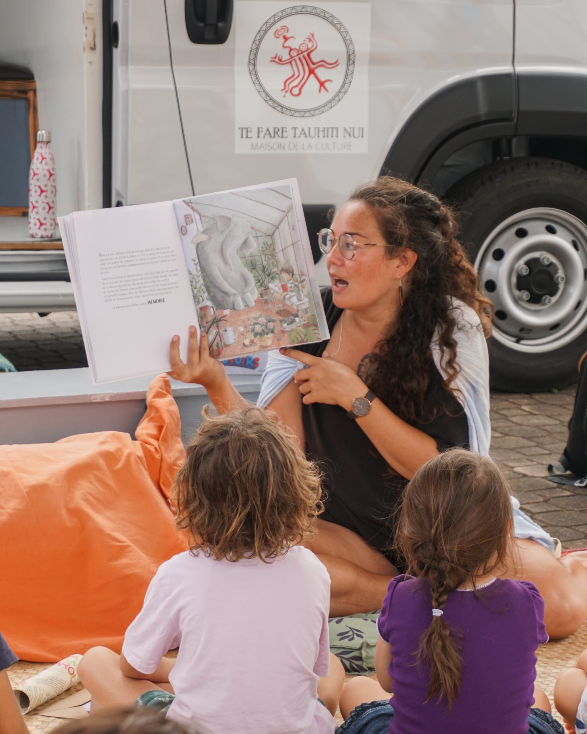 Atelier Bébés lecteurs avec Vanille Chapman